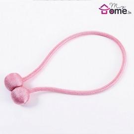 Paire Embrasse Aimant boucle Rose