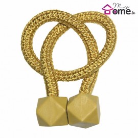 Paire Embrasse Aimant cube Gold