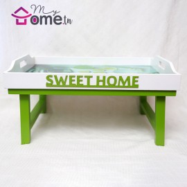 Plateau Pliable Sweet Home Imprimé Citron vert