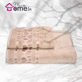 Ensemble de bain Cœur beige