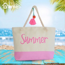 Sac de plage Pink Summer